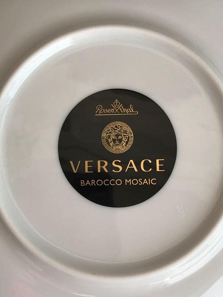 VERSACE HOME Piatto Piano 17 cm Barocco Mosaic