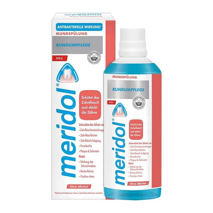 Buy Meridol Mouthwash AllRound Care ,Antibacterial Effect,Supports