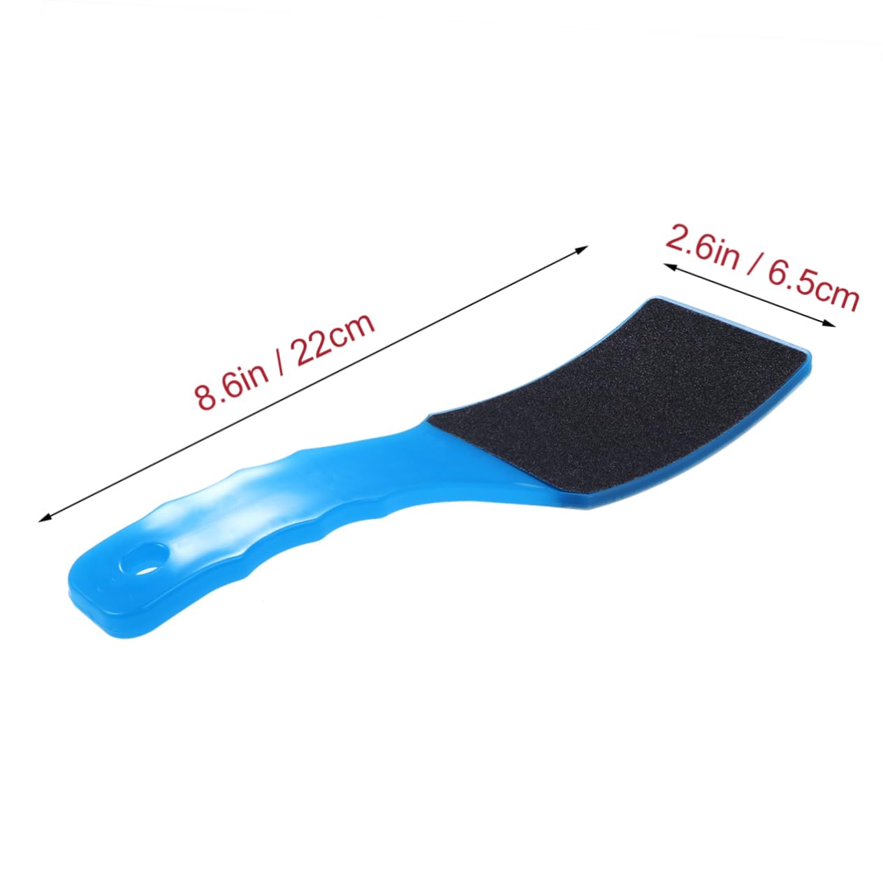 FOMIYES Double Sided Foot File with Exfoliating Brush Remover Tool for Healthy Feet Care Made Sandpaper for Cracked Heels and Dead Skin Removal Random Color