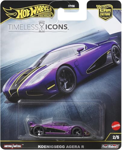 Image of Hot Wheels Premium Car Culture 2025 Timeless Icons FPY86-961N Set of 5