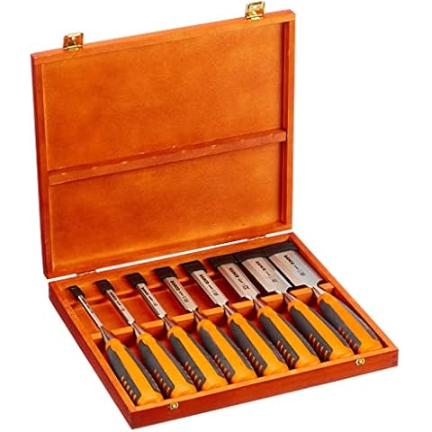 Bahco 424-P Bevel Edge Chisel Set with Box Cover