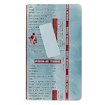 Prin-M 75 mg - Strip of 10 Capsules : Amazon.in: Health & Personal Care
