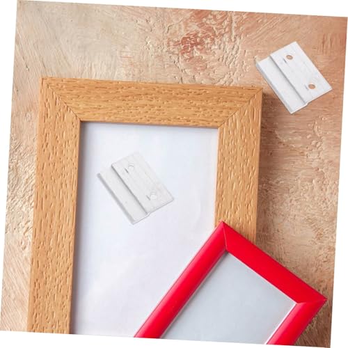 Image of TEHAUX 1set Heavy Duty Picture Hangers Frame Hooks for Wall Art Easy to Install Photo Frame Hardware Metal Picture Hanging Tool