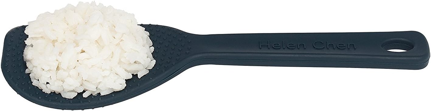 Helen's Asian Kitchen 97113 Never-Stick Rice Paddle 8.5-Inch Heat-Resistant Silicone