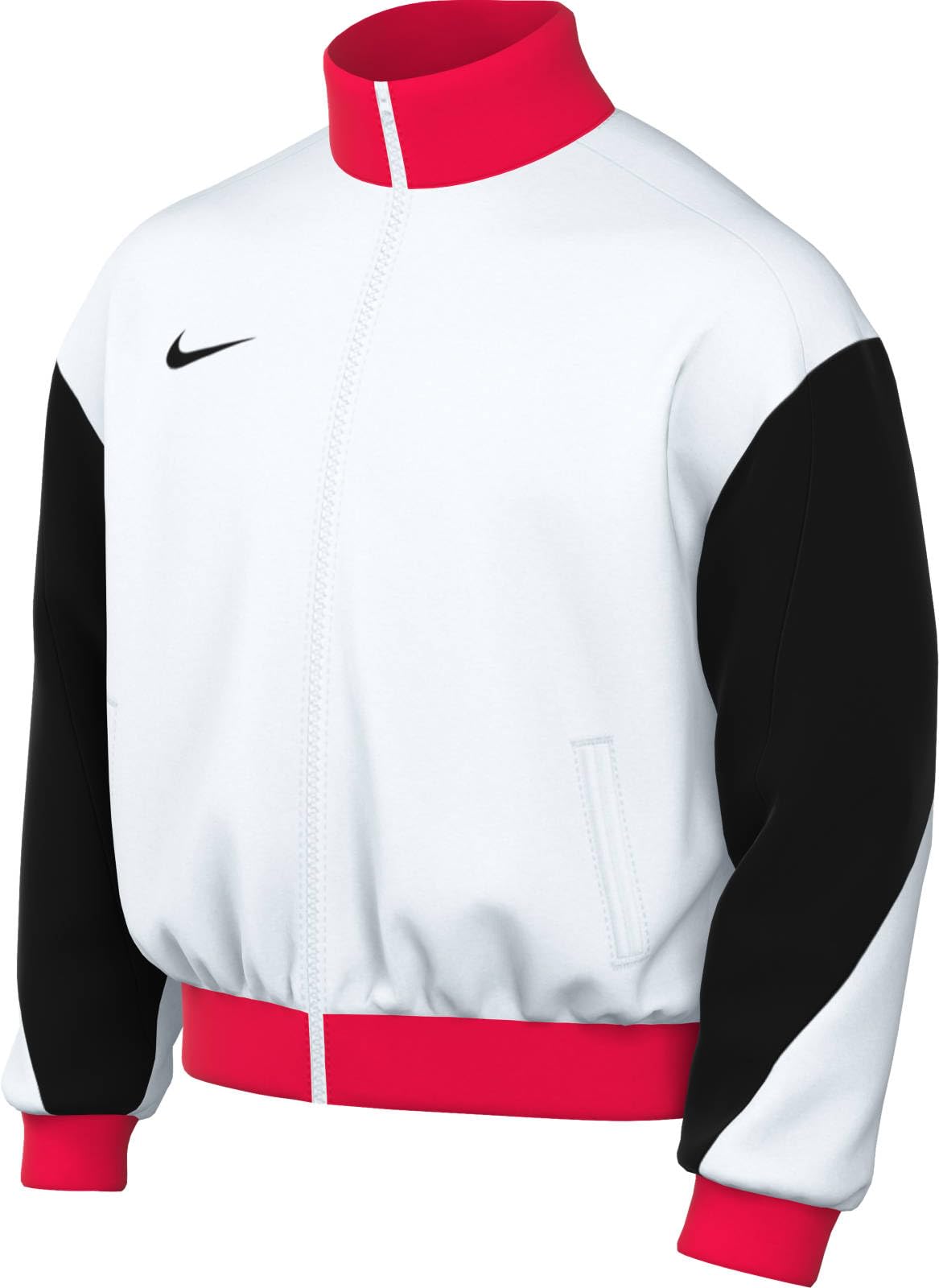 NIKE FD7681-100 Dri-FIT Academy Pro 24 Track Jacket K Jacket Men's WHITE/BLACK/BRIGHT CRIMSON/BLACK Size S