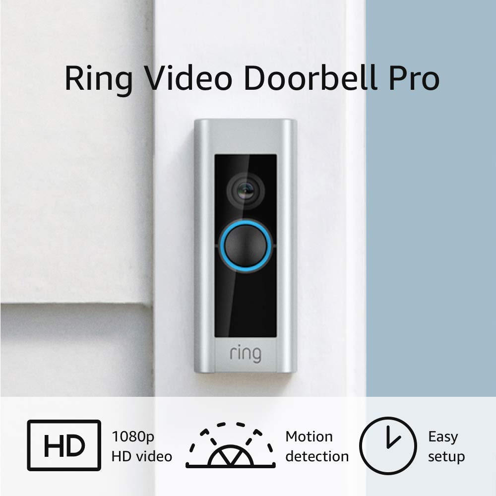 Buy Certified Refurbished Ring Video Doorbell Pro, with HD Video, Motion Activated Alerts, Easy