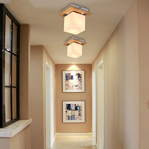 Techo luz luces de madera maciza y lámpara duradera con diseño de creatividad 2