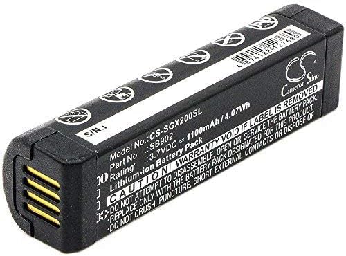 SB902A SB902 Lithium Ion Battery for GLXD2 GLXD1 GLX-D Advanced Digital Wireless Systems 3.7V