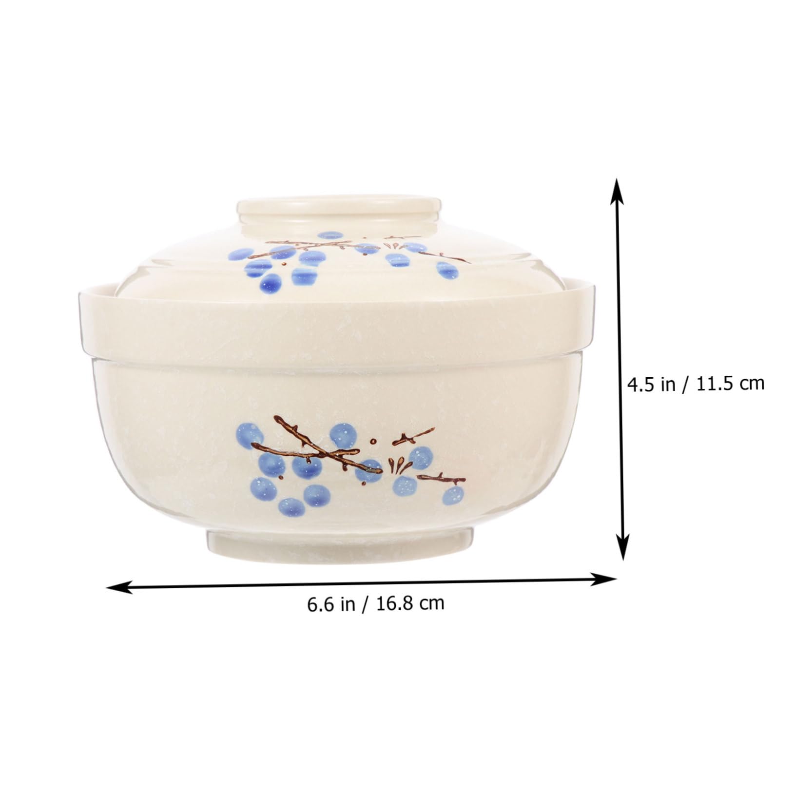 Keramik-Instant-Nudelschüssel, 2 Stück, Keramikschüssel mit Deckel, Instant-Nudelschüssel, Ramen-Schalen, Müslischüssel, mikrowellengeeignete Schüsseln mit Deckel