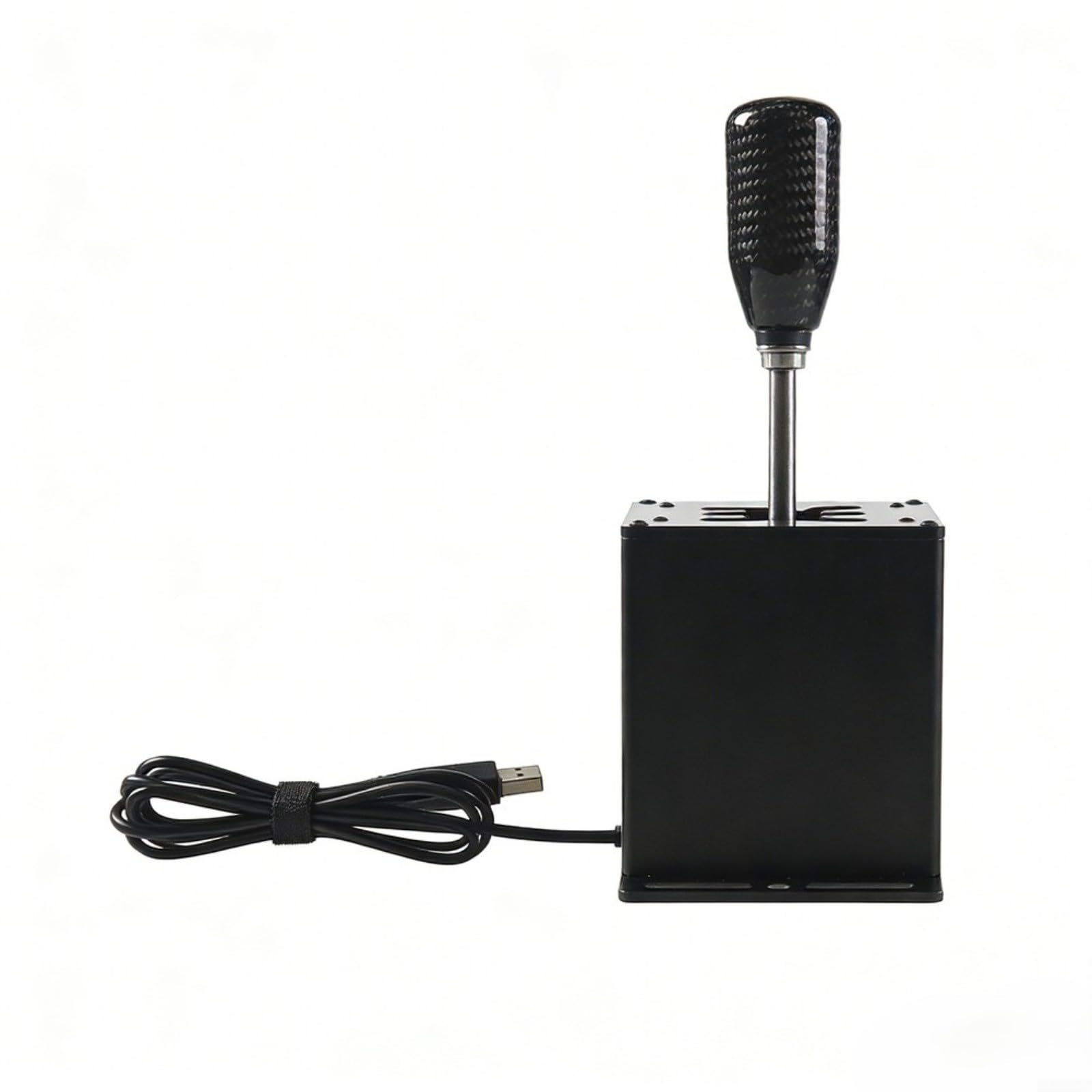 HpLive PC USB Schalthebel Emulator Aus Metall Für Logitech G29/G27/G25/G920 Und Für THRUSTMASTER T300RS/GT Lenkräder, Racing Zubehör, Gaming Handbremse, Schwarz(7-Speed)