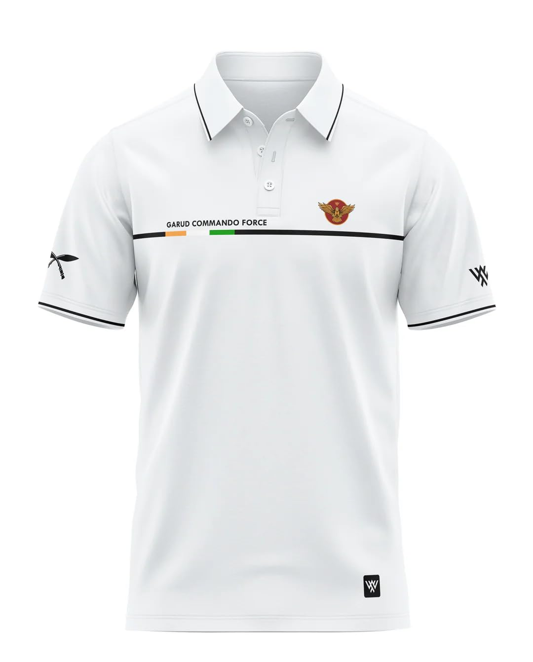 warriorworld Men’s Printed Polo T-Shirt | Casual Wear | Comfortable Polyester Fabric-picture-33
