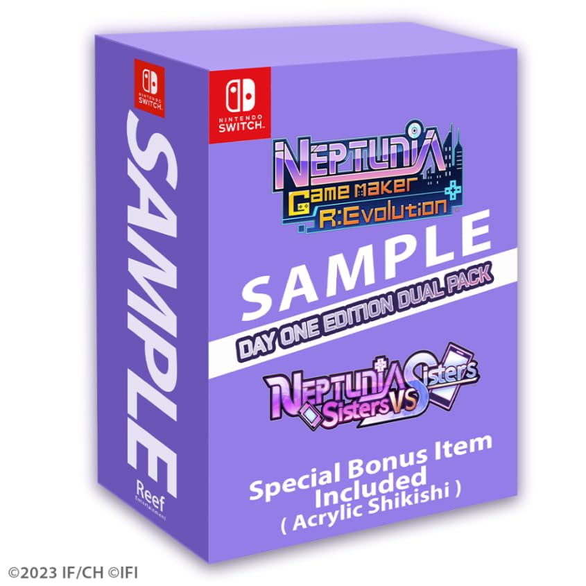 Neptunia Game Maker R:Evolution / Neptunia: Sisters VS Sisters - Day One Edition Dual Pack Plus (Nintendo Switch)