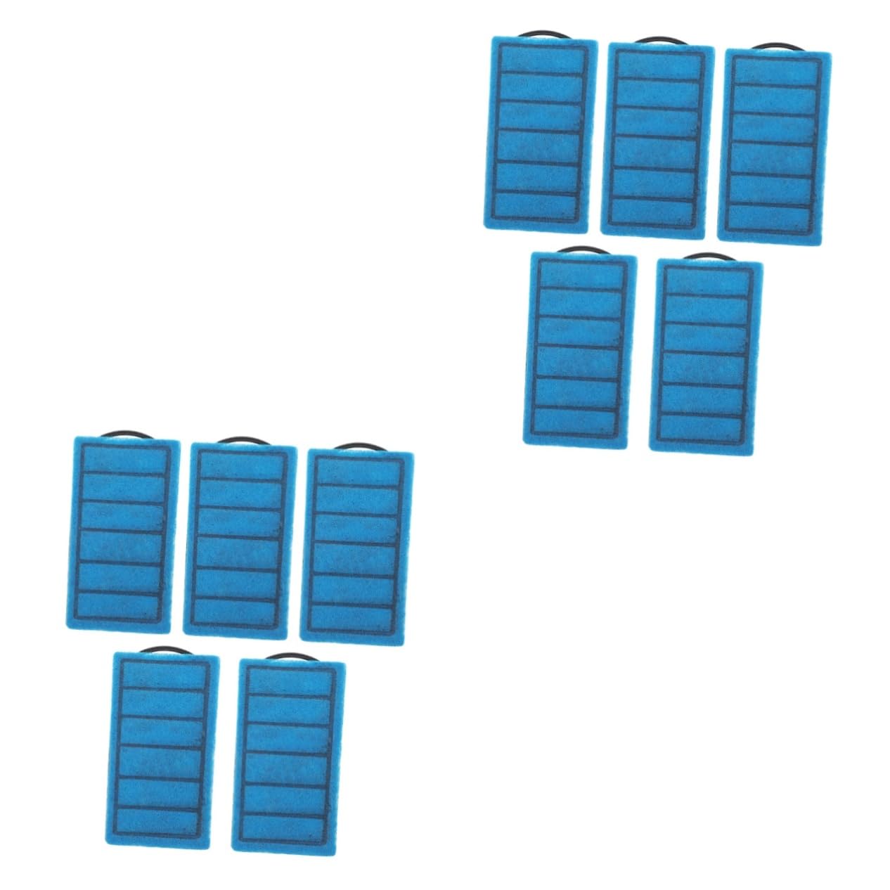 DOITOOL 10stücke Teiliges Aquarium Filterpads Hochdurchlässige Aktivkohle Filter Für Fischbecken Effektive Entfernung Von Verunreinigungen Einfach Zu Ersetzen Langlebig Und