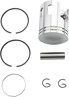GOOFIT Kit di Montaggio del pistone da 40mm sostituzione per 2 Tempi 50cc Jog Minarelli Scooter a ciclomotore