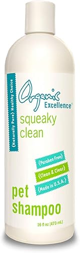 Miniatura 1 de Organic Excellence Champú suave para perros, ideal para todas las mascotas perros, cachorros, gatos, caballos, formulado para pieles sensibles,