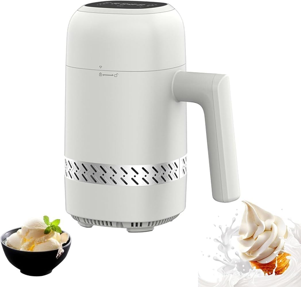 Amazon.co.jp: アイスクリームメーカー デジタル表示 300ml ソフト