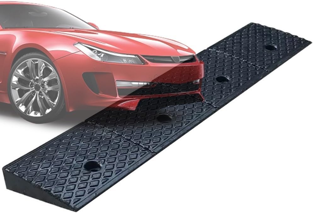 Amazon.com: ZJIEX 6600 Lbs Driveway Curb Ramp, Heavy Duty Car Ramp, 0.4 ...