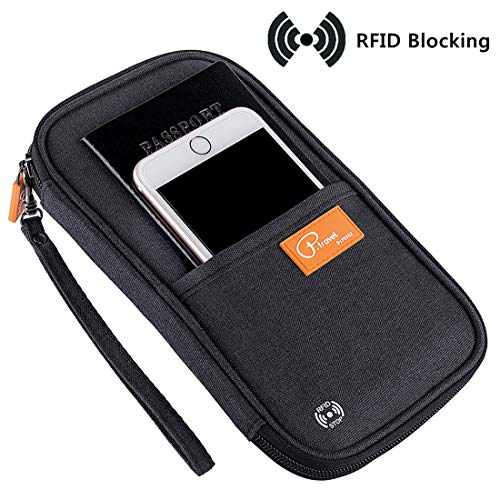 Image of VanFn RFID Travel Passport Wallet, Family Passport Holder, Trip Document Organizer P.Travel Series