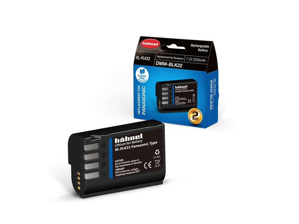 Hähnel - HL-PLK22 Panasonic- Camera Accessories - Li-Ion Battery