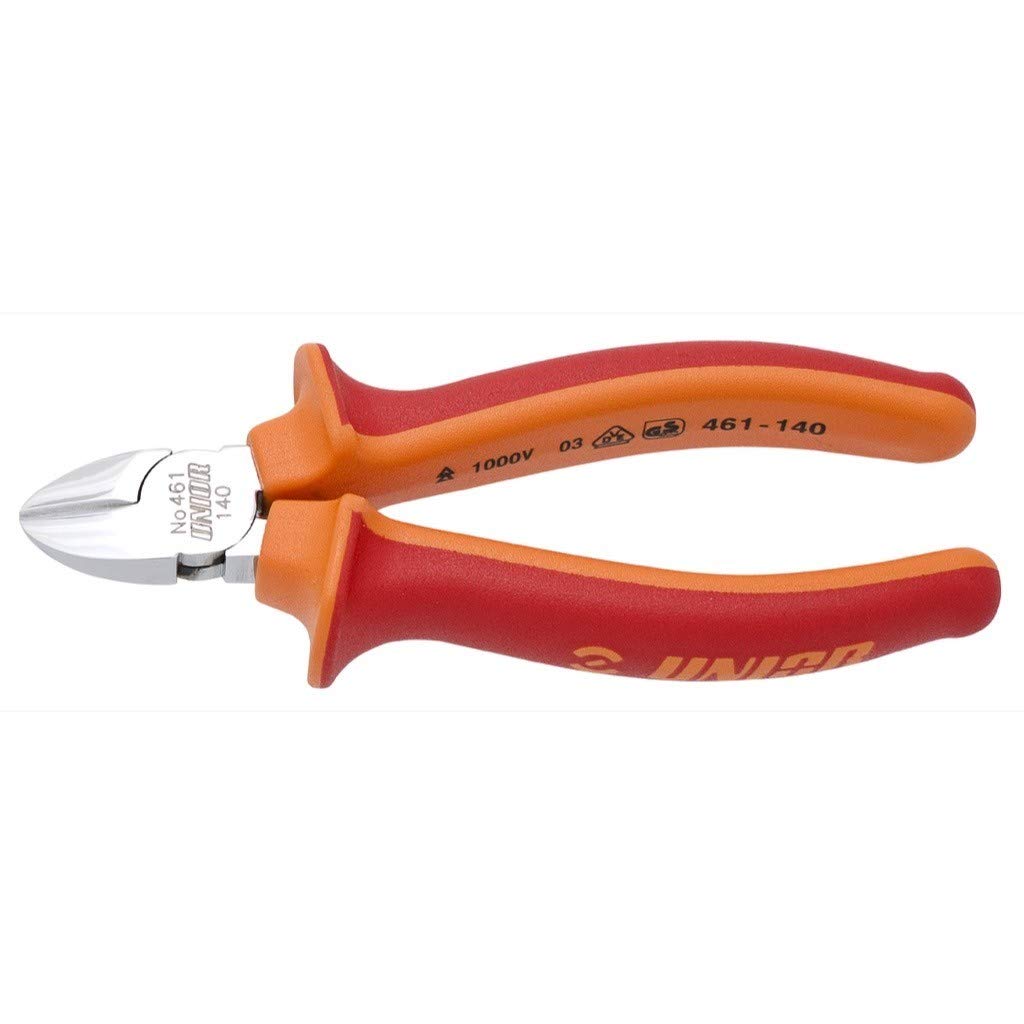 Unior Diagonal Cutting Nippers 140 Red, 140 mm