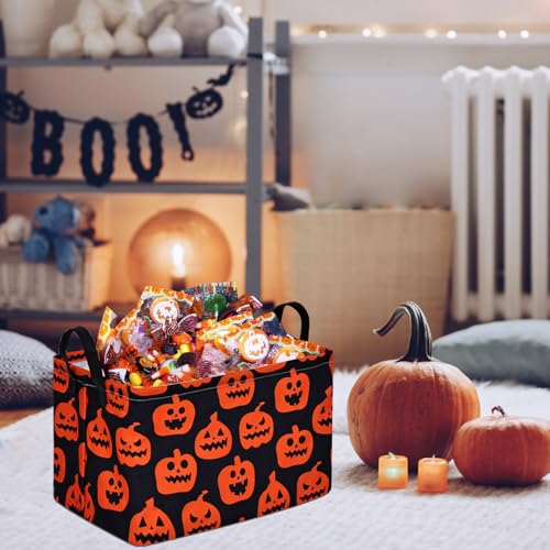 Image of Rectangle Gift Storage Basket Home Shelf Storage Basket Organizer Box Clothes Laundry Hamper Nursery Basket Laundry Basket with Handles