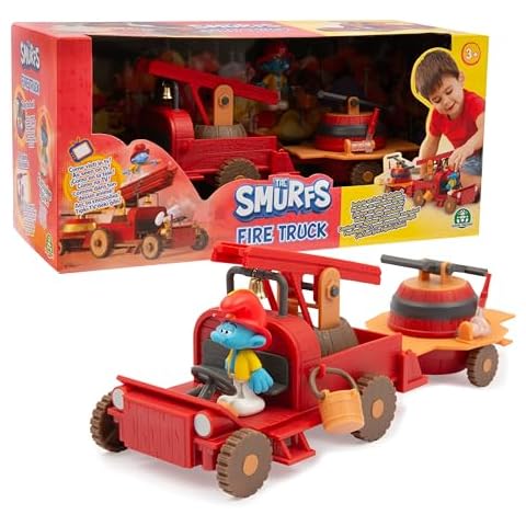 Giochi Preziosi Smurfs Firefighter Truck Playset Cover