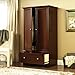 Sauder Palladia Armoire, Select Cherry finish