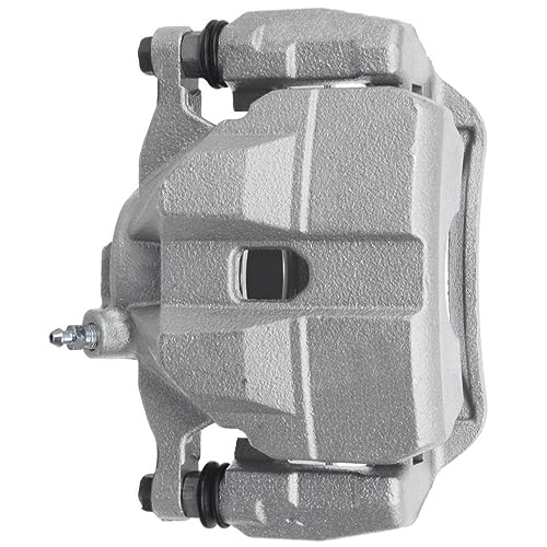 Image of Detroit Axle - Front Passenger Side Disc Brake Caliper w /Bracket Replacement for 2014-2021 Mazda 6 Naturally Aspirated