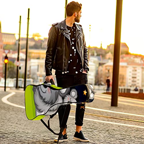 Housse imperméable pour guitare acoustique avec double bandoulière et poche Motif pirate Rose, Multicolore 10., 42.9×16… - Les Beatles, Paul McCartney, John Lennon, RIngo Starr, George Harrison Housse imperméable pour guitare acoustique avec double bandoulière et poche Motif pirate Rose, Multicolore 10., 42.9x16… – Image 7