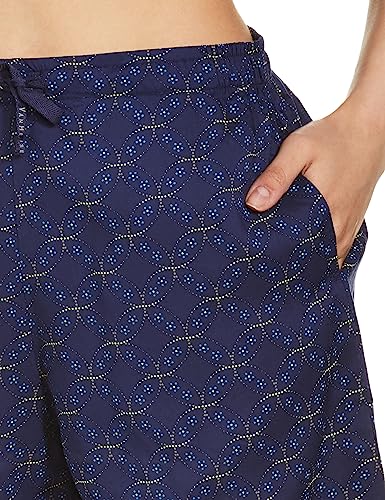 Image of Van Heusen Women's Cotton Lounge Shorts | Lightweight | Breathable Cotton | Relaxed fit | Printed | Comfortable Everyday Wear | Style 55501