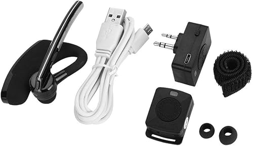 Kafuty Auricolare Bluetooth Senza Fili Auricolare per Walkie-Talkie Gancio per Auricolare Bidirezionale Spinotto Pin Auricolare 3 5 2 5 Funzione Monitoraggio Rimozione del Rumore Kafuty Auricolare Bluetooth Senza Fili Auricolare per Walkie-Talkie Gancio per Auricolare Bidirezionale Spinotto Pin Auricolare 3 5 2 5 Funzione Monitoraggio Rimozione del Rumore