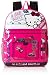 Hello Kitty Girls' Composition 15 Inch Backpack with Lunch Kit