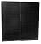Wall Control 30-P-3232B Black Metal Pegboard Pack - (2) 32" Tall x 16" Wide Black Metal Pegboards