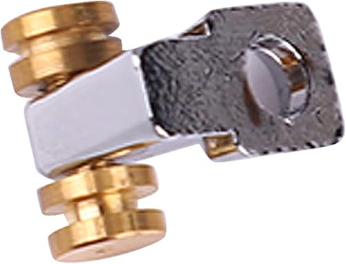 Miniatura 8 de 2 piezas de árbol de cuerda de rodillo de guitarra eléctrica, aleación de zinc de latón para guitarras eléctricas, bajos, piezas de guitarra