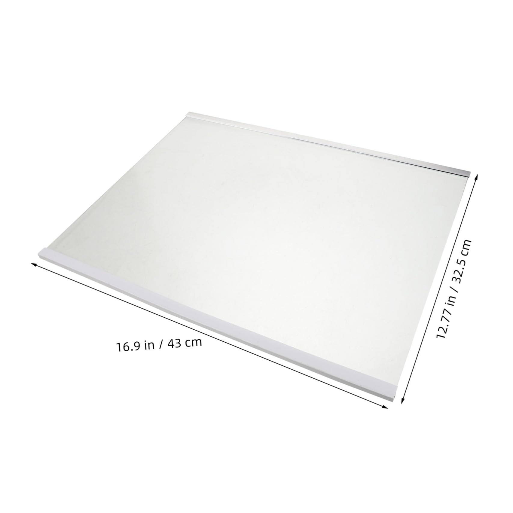 Estante de Vidrio Templado para Refrigerador, Transparente, Ajustable