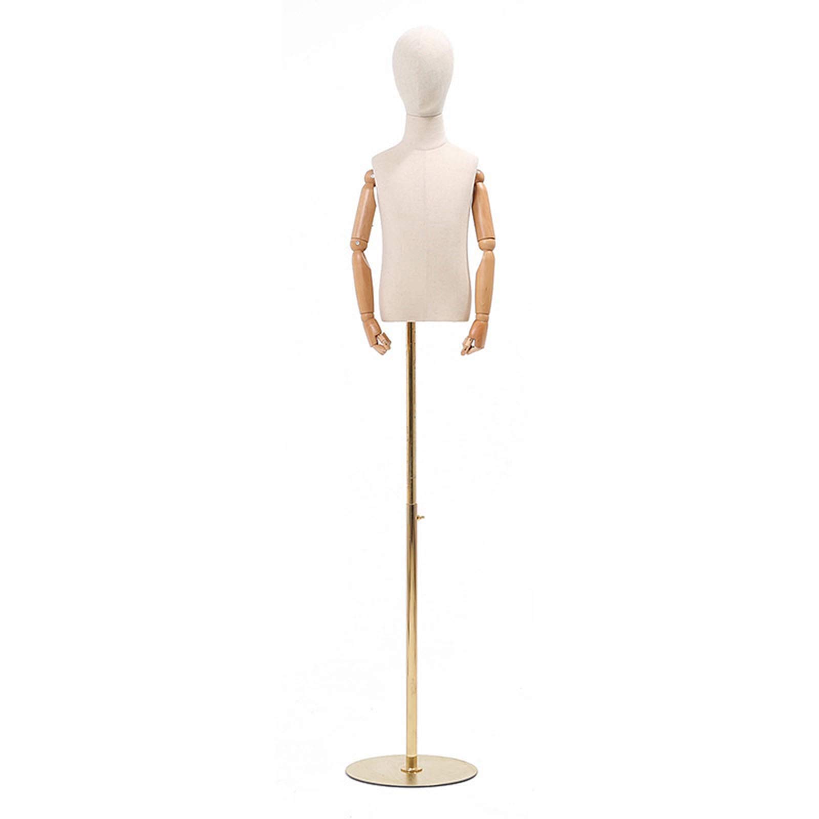 Niño maniquí femenino de costura ZRY escaparate tiendas de ropa base metal 4 años