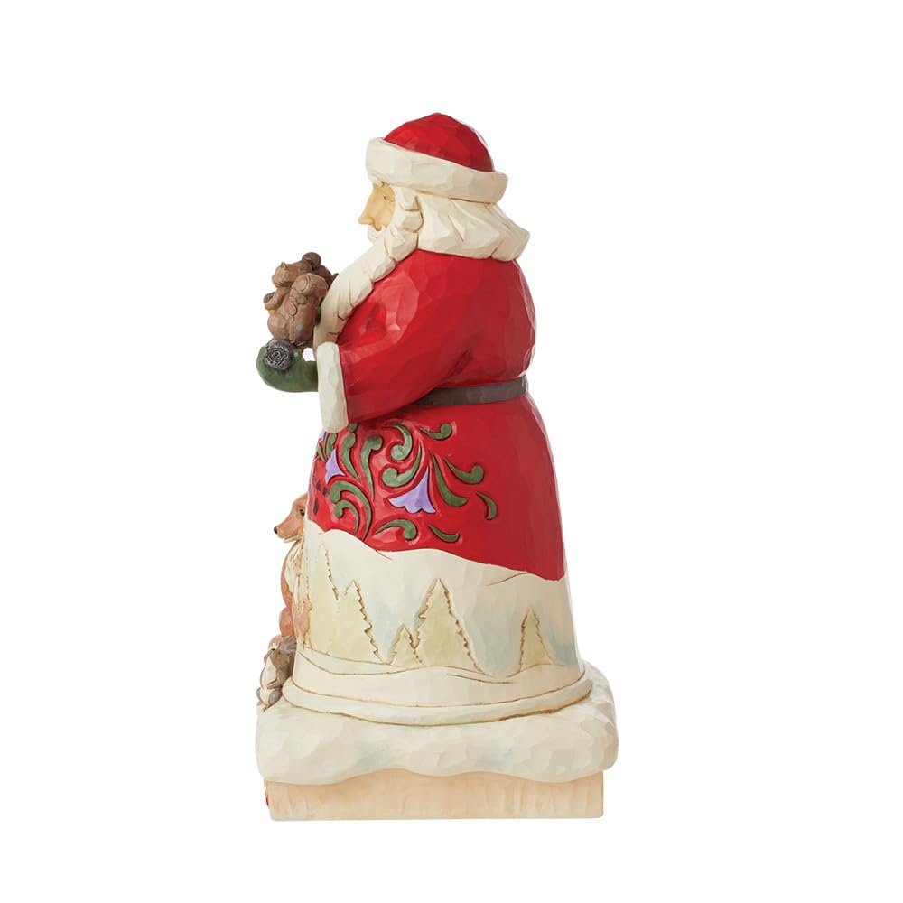Amazon.co.jp: Enesco Jim Shore サンタと動物の像 : Home & Kitchen