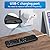 Rechargeable Voice Remote for Samsung-TV-Remote-Control-Replacement Compatible with Samsung Smart Frame Curved QLED TVs