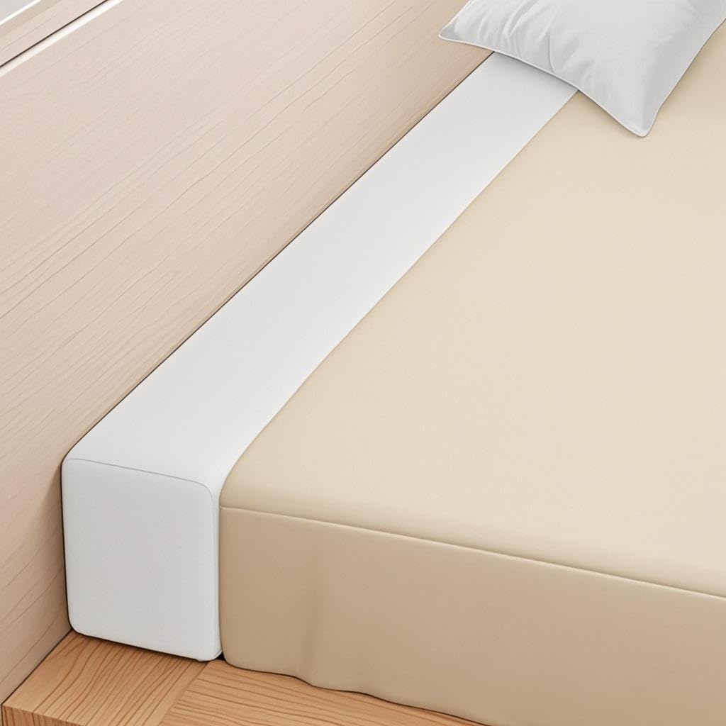 Bed Gap Filler,High-Density Bed Crack Filler with Removable Cover,Mattress Extender for Headboard Gap,Spacer Filler Between Mattress and Wall,Bed