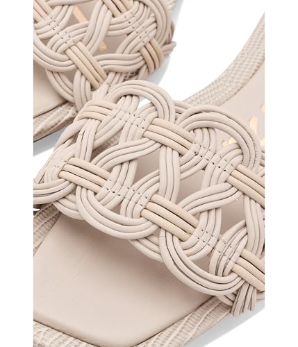 Circus NY by Sam Edelman Women's Salma Flat Sandal, Vanilla Bean/Sea Shell, 12 angle 6