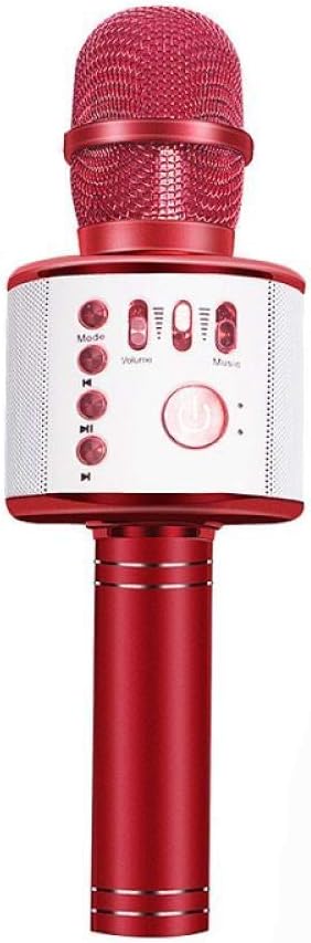 CWCQGH microphone Condenser Recording Studio Karaoke Conference Mic For Computer Phone (Rosered)