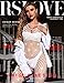 RSLOVE Womens Lingerie Fishnet Bodystocking Sparkle Rhinestone Mesh Tights One Piece Teddy Lingerie White