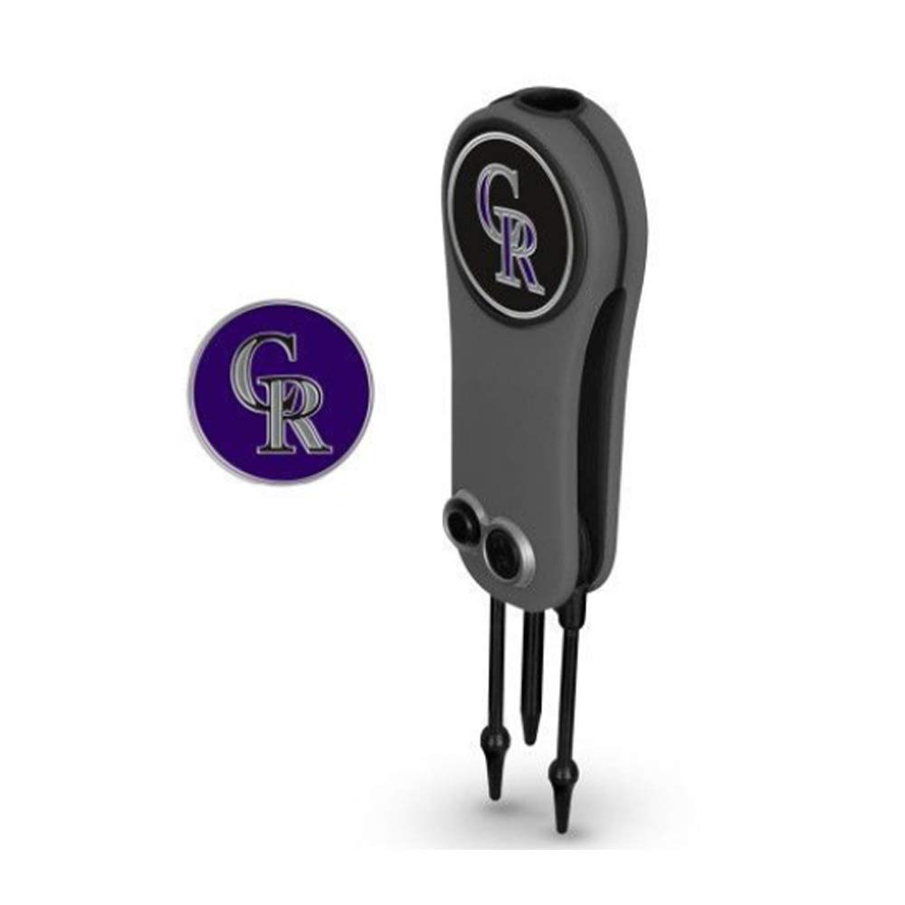 Outil de réparation Switchblade MLB Colorado Rockies accessoire golf multicolore - 2