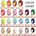 Sarannala Bob Wig with Flat Bangs Include Wig Cap 12 Inch Black Short Hair Wig Synthetic Fiber Adjustable Size for Women Halloween Costume Party Colorful Wigs