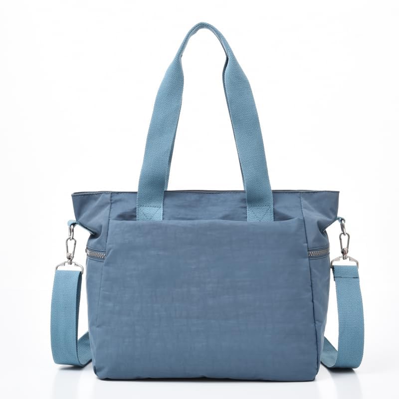 Canvas bucket bag, large capacity crossbody bag with artificial leather shoulder strap, shoulder handbag4