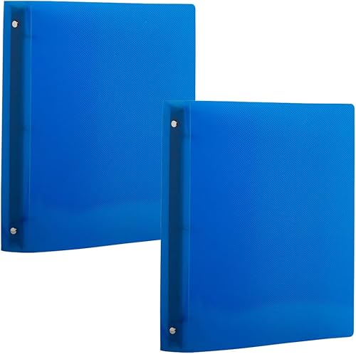 Miniatura 111 de JAM PAPER - Carpetas de plástico de 1 pulgada - Carpetas de 3 anillas surtidas (rojo, azul, verde y naranja) - Paquete de 4