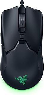 Razer Viper Mini 游戏鼠标 小型 轻量61克 8500DPI 6键 光学开关 软布卷电缆 支持ChromaRZ01-03250100-R3M1 [平行进口商品]