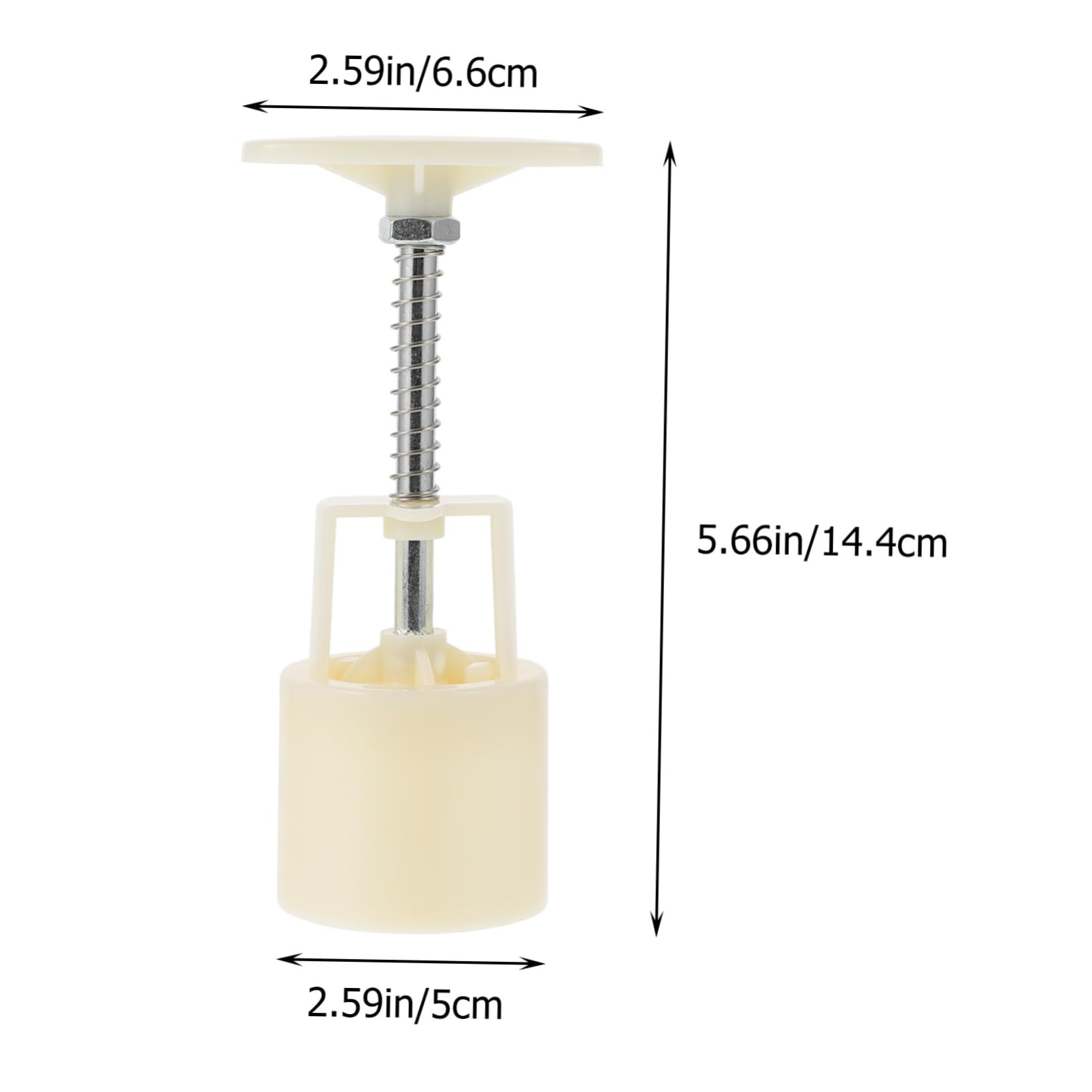 MUCKLILY 1Set Hand Pressed Molds DIY Baking Tools for Home Bakery Easy to Store for Cookies Desserts