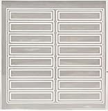 RK Adhesive Vinyl Retro-Reflective Hard Hat/Helmet Sticker, 1