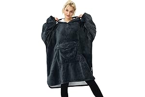 Krifey Oversized Sherpa Hoodie Blanket: The Ultimate Comfort Zone